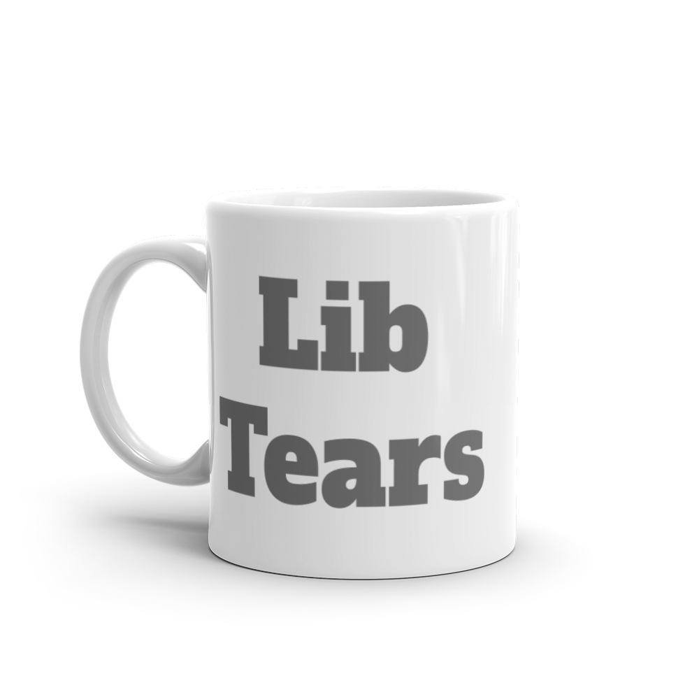 Lib Tears Black Logo Mug
