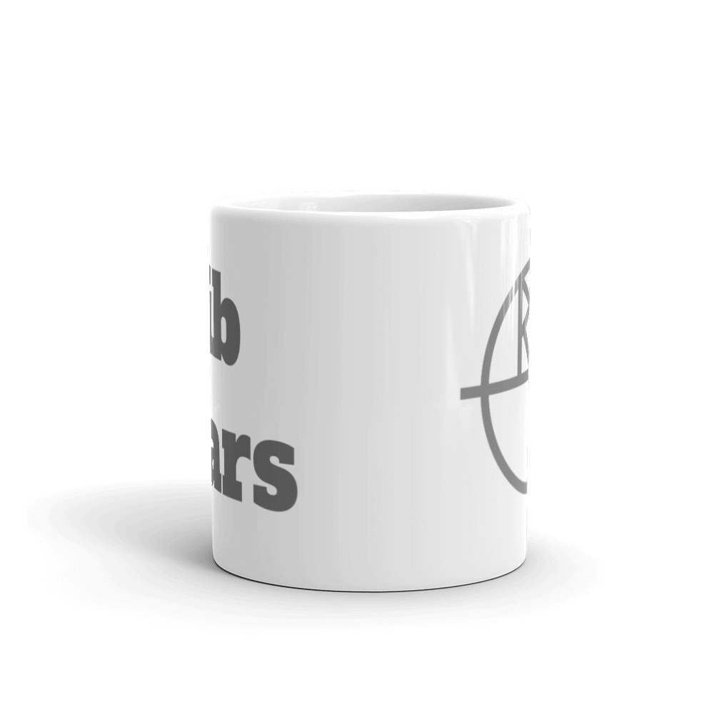 Lib Tears Gray Logo Mug